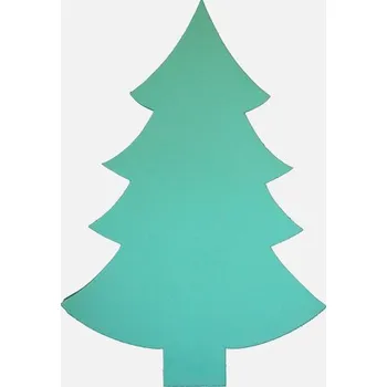 Vánoční dekorace MAXI STROMEK 8mm 990x700x8mm, zelená