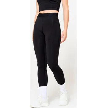 Dámské legíny DOMYOS Dámské tréninkové legíny s pružným pasem L ČERNÁ