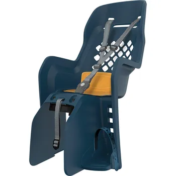 cyklosedačka POLISPORT Dětská sedačka na zadní nosič Joy MODRÁ|ŽLUTÁ