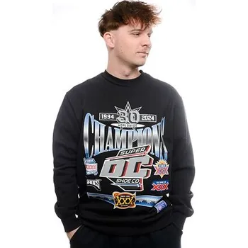 Pánská mikina Mikina DC - Old Champs Crew - Black velikost XL