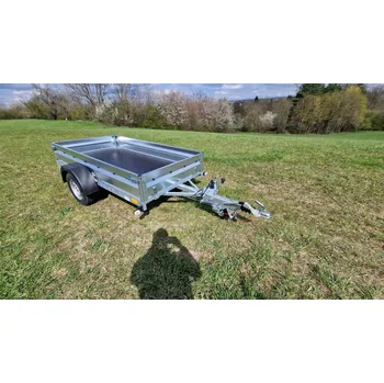 Přívěs privesyskladem.cz DONY 265 B ( 1300 kg, 265 x 130 cm ) svařovaný vozík