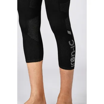 Cyklistické návleky Iron-ic Cyklistické návleky na nohy Barva: Black, Velikost: S/M