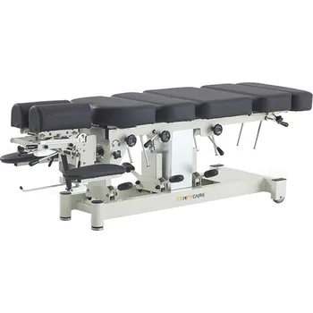 Masážní stůl Coinfycare® Elektrické chiropraktické lehátko Coinfycare Chiro Premium ELT08F 185*53 cm | 121 kg | šedá