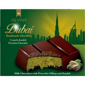 Čokoláda Aylan Dubai ručně vyráběná čokoláda 100 g