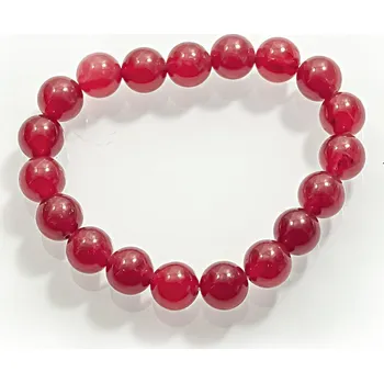 Drahý kámen River Šperky. Náramek. 9925094 šperk z přírodního kamene, Červený Achát