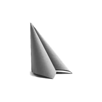 Papírový ubrousek Ubrousek 38 x 38 cm Softpoint šedý (50 ks)