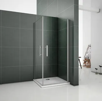 Sprchový kout SOLO D1 R976, 76x90x185 se dvěma jednokřídlými dveřmi, rohový vstup H K