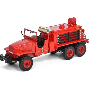 autíčko Hachette GMC CCKW353 6X6 Tanker Truck 1948 1:43 časopis s modelem GMC CCKW353 6X6 Cisterna - Hasiči - kovový model auta