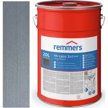 Remmers HK-LASUR [PLUS] GREY PROTECT 20L 5440 (FT-26788) Platinově šedá - Platingrau + dárek k objednávce nad 1000Kč