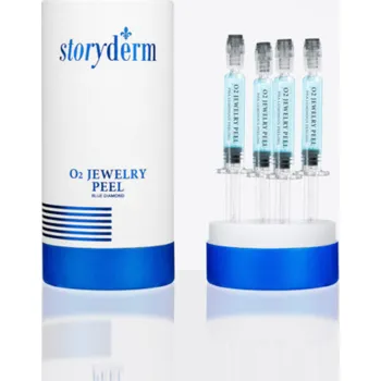 Pleťový peeling STORYDERM - O2 Jewelry Peel - PHA peeling s diamantovým prachem pro zářivou pleť - 4x2 ml
