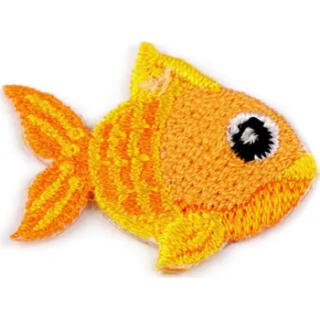 Nažehlovačka zvířata, barva 4 zlatá ryba