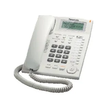 Panasonic KX-TS880FXW - jednolinkový telefon, bílý