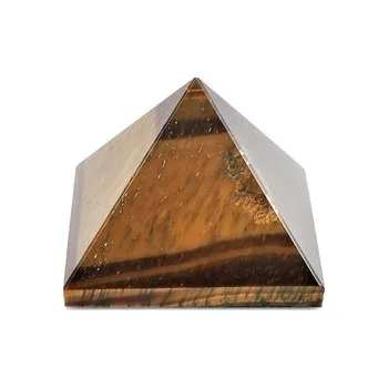 Tygří oko pyramida 48 x 48 mm
