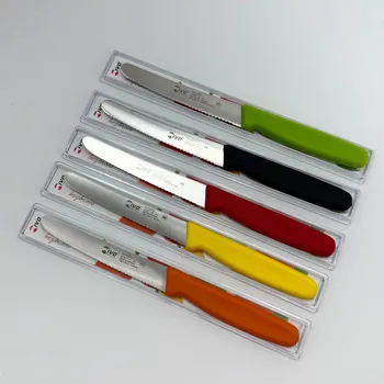 Univerzální zoubkovaný nůž IVO 11 cm – žlutá I-25180.11.69