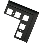 Balkónový roh RENO NZ 20/90 8019 hnědý vnější