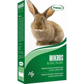 Krmivo pro hlodavce MIKROS králík 1 kg