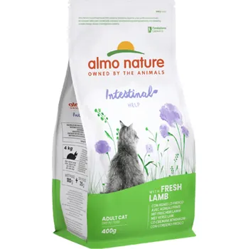 Krmivo pro kočku Almo Nature Intestinal Help – podporuje zažívání, s čerstvým jehnětem 400g