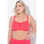 Ulla Popken, Plus size Jemná podprsenka, bez kostic, výšivka, měkké košíčky, C-E pro plnoštíhlé nadměrná velikost, 834292523-1120, růžový, 85F, Nadměrné velikosti, Plus size oblečení, Oblečení pro boubelky, Oblečení pro baculky, Oblečení pro plnoštíhlé, O