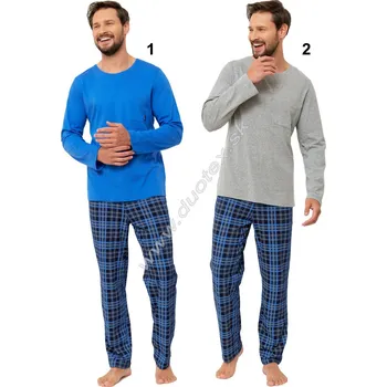 Pánské pyžamo Hotberg(M-Max) Pánské pyžamo Orest1269 Barva: 1-modrá, Velikost: XL