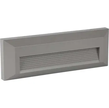 Nástěnné svítidlo LED Venkovní schodišťové svítidlo LED/3W/230V IP65 3000K šedá