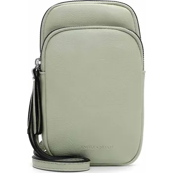Dámská kabelka na mobil Emily & Noah Milea - zelená