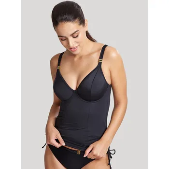 Dámské plavky Dámský vrchní dií plavek Tankini Anya SW1301 Černá - Panache 60F
