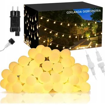 Venkovní osvětlení Girlanda Focla 1530 cm, síťová