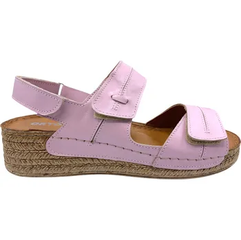 Dámské sandále Dámské kožené zdravotní sandály Orto Plus 4242 růžové Velikost: 41 (EU)