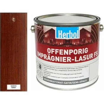 Lak na dřevo Herbol OFFENPORIG IMPRÄGNIER-LASUR FS Kaštan - Kastanie Velikost balení: 5 l + dárek k objednávce nad 1000Kč