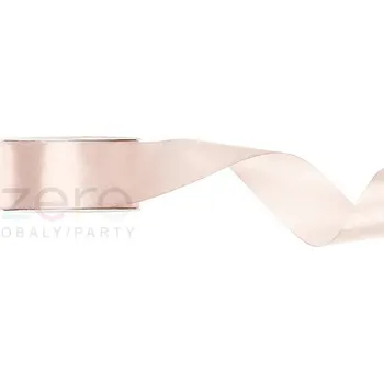 Stuha Stuha atlasová 3,8 cm x 25 m - špinavá bílá