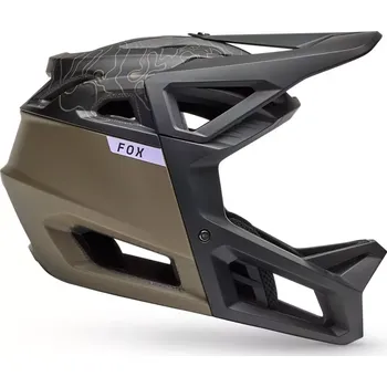 Cyklistická přilba Fox Proframe Frequency Helmet 2025 S military