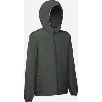 Pánská móda Zelená pánské bunda Geox Jharrod - Pánské GEOX šedá 3278924