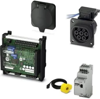 Nabíjecí stanice pro elektromobil PHOENIX CONTACT nabíjecí sada HOME s nabíjecí zásuvkou Typ 2 | 16A | 3fáze | 11 kW | 0,7m