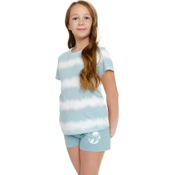 Dívčí pyžamo Dětské pyžamo Zen Ombre modré 146/152