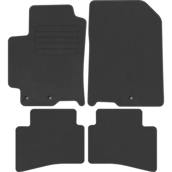 autokoberec Kobercové rohože Edecor velurové 4 ks