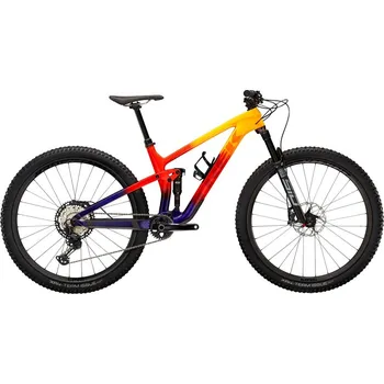 Trek Top Fuel 9.8 XT Gen 3 29" Marigold to Red to Purple Abyss Fade 2022 M Horské kolo Trek Top Fuel 9.8 XT Gen 3 29" Marigold to Red to Purple Abyss Fade 2022 M