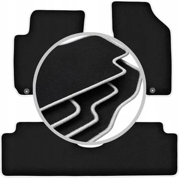 autokoberec Velurové autokoberce Wielganizator 3 ks