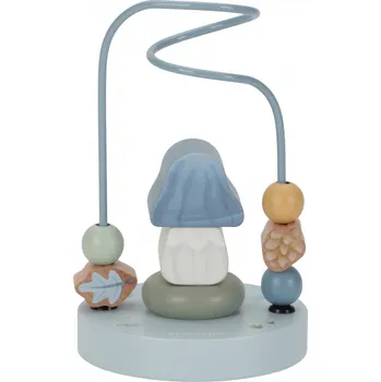 Dřevěná hračka Little Dutch Motorický labyrint malý Forest Friends