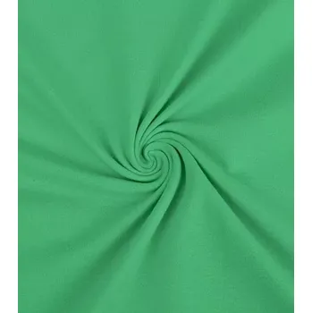 Úplet bavlněný s elastanem zelený | RTex