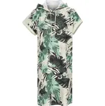 Dámské šaty HAJO 10535 551 D Sweatkleid Kapuze Tunnelzug 551 aloe velikost 36