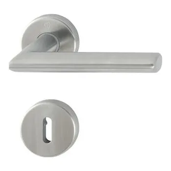 HOPPE sada kování STOCKHOLM, interiér, klika-klika, F69 nerez mat, rozeta OB