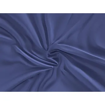 Bytový textil Kvalitex Saténové prostěradlo s gumou 180x200cm tmavě modré