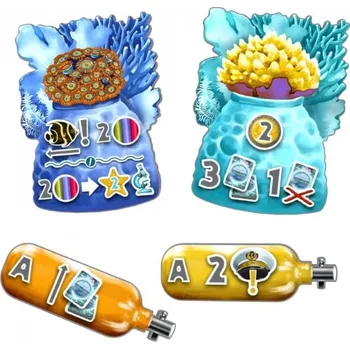 Desková hra TLAMA games Zachraňte korály - Nové dílky moře minirozšíření