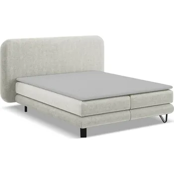 Postel Béžová boxspring postel 140x200 cm Ilima – Makamii ID_1736440