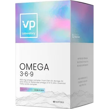 Fitness strava VPLAB nutrition VPLab Omega 3-6-9, 60 kapslí Varianta: 60 kapslí