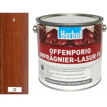 Lak na dřevo Herbol OFFENPORIG IMPRÄGNIER-LASUR FS Týk - Teak Velikost balení: 2,5 l + dárek k objednávce nad 1000Kč