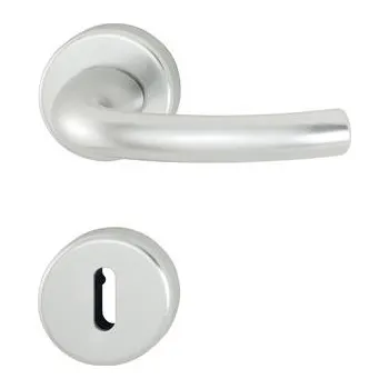 Dveřní kování HOPPE kování TOKYO, interiérové, klika-klika, F1 stříbrný elox, rozeta OB