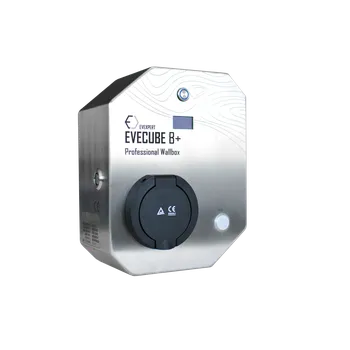 Nabíjecí stanice pro elektromobil EVECUBE B+ 22kW AC nabíjecí stanice (offline + displej + přebytky FVE + RFID), Modul řízení výkonu MODBUS Žádný (nelze čerpat dotace), Typ připojení Nabíjecí zásuvka Typ 2 (standardně)