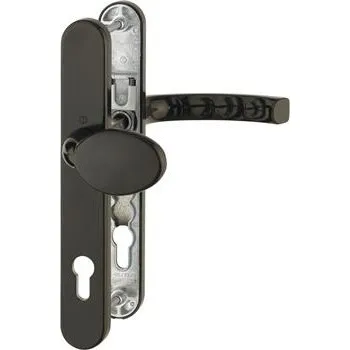 Dveřní kování Sada klika koule LIEGE, úzký štítek-šířka 36 mm, 67-72, F8707 tm. hnědá lesk