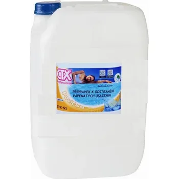 Bazénová chemie Pooltechnika CTX 51 čistič na stěny 25 litrů